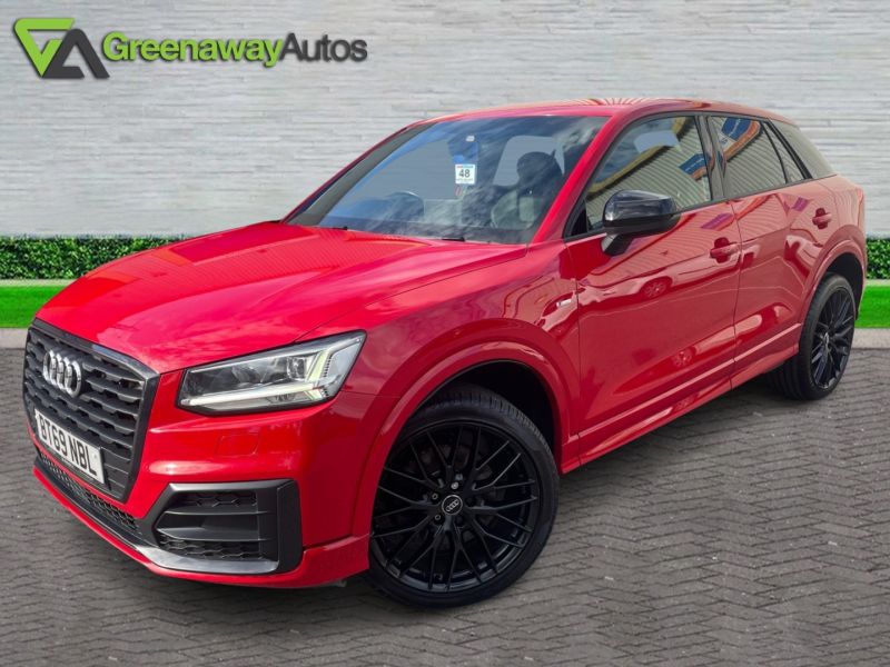 AUDI Q2 TFSI S LINE BLACK EDITION GREAT COLOUR TANGO RED - 3364 - 1