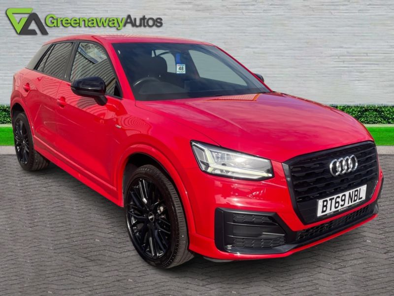 AUDI Q2 TFSI S LINE BLACK EDITION GREAT COLOUR TANGO RED - 3364 - 6